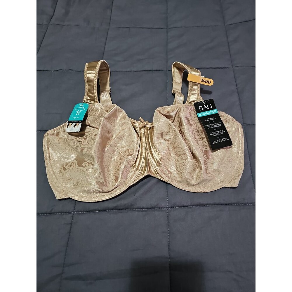 Bali Minimizer Bra, Nude, 36DD, NWT